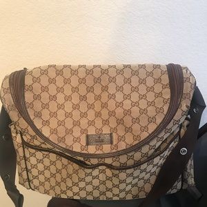 Authentic Gucci diaper bag